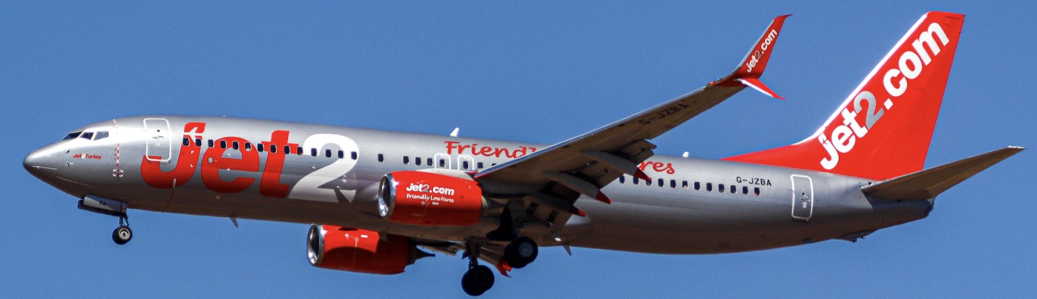 jet2 Boeing 737NG on approach